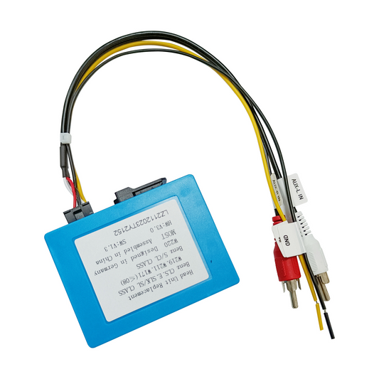Car Stereo Radio Optical Fiber Decoder Most Box for Mercedes Benz E CLS SLK SL S CL Series (W219 W211 W171) (≤ 2008) - Wit-Up Media Refit Tech
