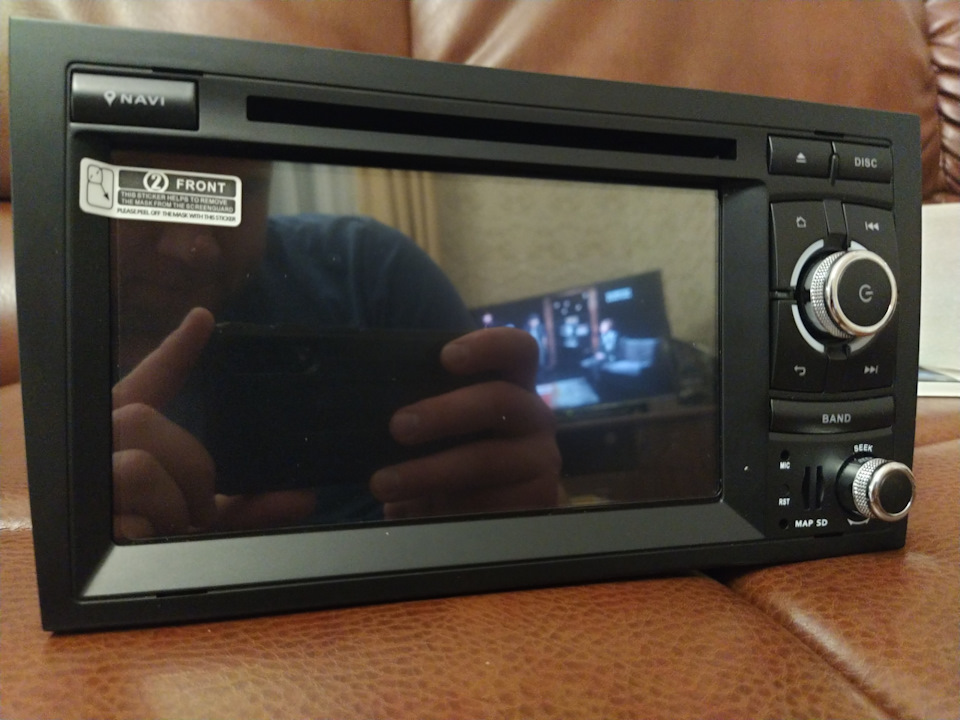 Wit-Up Audi A4 Head Unit Upgrade Double Din Dash Kit B6 B7 7'' 2002-2008  Radio Apple Carplay Touch Screen Replacement  Android Auto Stereo With BT DVD YouTube Video Google Maps Navigation 4G Wi-Fi