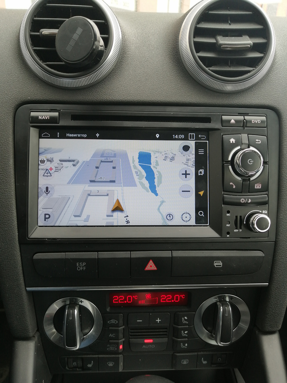 Wit-Up Audi A3 Car Radio Double Din Dash Kit  8P 8L 8Y Android Head Unit 2004-2011 Touch Screen Radio  Buletooth Apple Carpaly Aftermarket  double din Backup Cameras GPS Navigation Movies Music