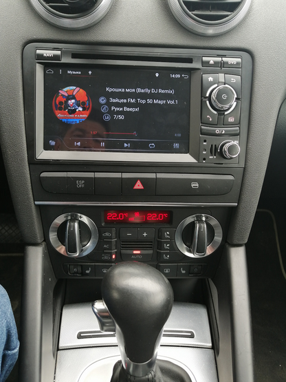 Wit-Up Audi A3 Car Radio Double Din Dash Kit  8P 8L 8Y Android Head Unit 2004-2011 Touch Screen Radio  Buletooth Apple Carpaly Aftermarket  double din Backup Cameras GPS Navigation Movies Music