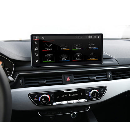 Audi  A5 RS5 S5 /A4 S4 RS4 10.25“ Touchscreen Upgrade Car Stereo Android Radio Aftermaket GPS Navi CarPlay Android 13 Double Din Google Maps TikTok 4G Wi-Fi 2017 2018 2019 2020 2021