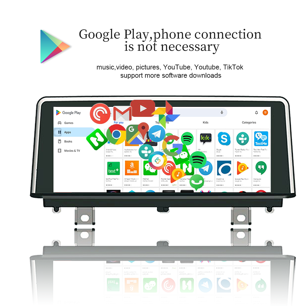 Wit-Up for BMW F30 F31 F32 F33 F34 F35 F36 10.25" Touch Screen Upgrade Radio Android 14 Aftermaket GPS Navi CarPlay Autoradio Car Stereo DVD Multimedia Player