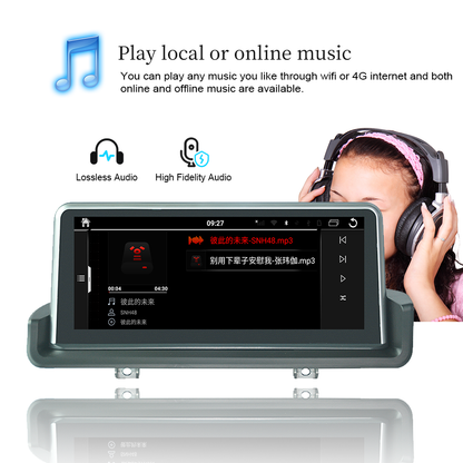 Wit-Up For BMW 3/4 E90 E91 E92 E93 10.25" Touch Screen Upgrade Radio Android 14 Aftermaket GPS Navi CarPlay Autoradio Car Stereo Multimedia