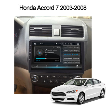Wit-Up Android Radio For Honda Accord 7 2003-2008 7 Inch Multimedia Radio Replacement Aftermarket Upgrade Double Din Android 12 Apple Carpaly DVD BT Stereo  With  Receiver Player TouTube GPS 4G Wi-Fi