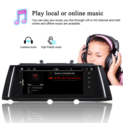 Wit-Up for BMW 7 F01 F02 F03 F04 10.25" Touch Screen Upgrade Radio Android 12 Aftermaket GPS Navi CarPlay Autoradio Car Stereo DVD Multimedia Player