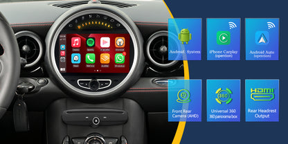 Wit-Up For MINI R55 R56 R57 R58 R59 R60 R61 8" Touchscreen Android 13.0 Aftermaket GPS Navi CarPlay Autoradio Car Stereo Radio