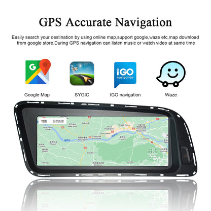 Radio Audi Q5  Android Head Unit 8.8"  8R Stereo Multimedia Video Youtube Apply Carplay AirPlay Mirroring Wifi Bluetooth  GPS Navi Autoradio Stereo Youtube Apply Carplay 2009 2010 2011 2012 2013 2014 2015