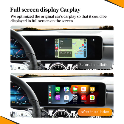 Wit-Up Android CarPlay Adapter For Mercedes 12.3 "B W247 NTG6.0 MBUX Radio Navigation Update Multimedia System Wireless CarPlay