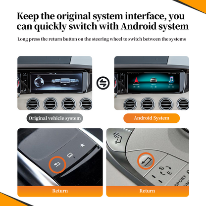 Wit-Up Android CarPlay Adapter For Mercedes 12.3 "S W222 NTG5.0 MBUX Radio Navigation Update Multimedia System Wireless CarPlay - Wit-Up Media Refit Tech