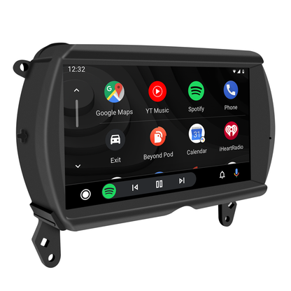 Wit-up 6.5 Mini Cooper NBT F60 Apple CarPlay Upgrade 7-inch Touch Screen Wireless Android Auto Netflix Navigation Google Maps Vehicle Cameras Android Apps Games Music Movies TV Receive Calls Via Bluetooth Google Map YouTube Tiktok
