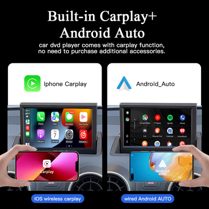 Wit-Up for Audi A1 7" Touchscreen Android Wifi GPS Multimedia Auto Navi Bluetooth USB 4G Wireless CarPlay Auto  Apply Carplay Mirror Link Android Auto Netflix Best Aftermarket Stereo 2010 2011 2012 2013 2014 2015 2016 2017 2018