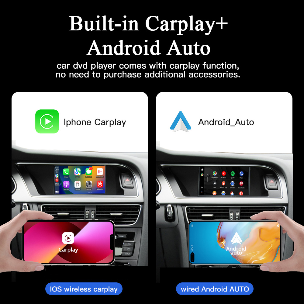 Wit-Up 7" Touchscreen For Audi A4 A5 Q5 MMI 2009-2016 GPS Navi Autoradio Stereo Carplay Android 14.0 Aftermarket Radio - Wit-Up Media Refit Tech