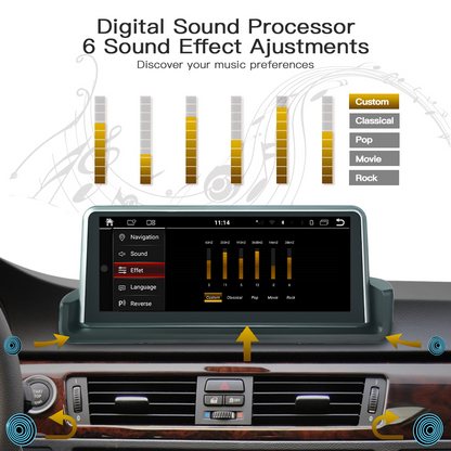 Wit-Up For BMW 3/4 E90 E91 E92 E93 10.25" Touch Screen Upgrade Radio Android 14 Aftermaket GPS Navi CarPlay Autoradio Car Stereo Multimedia