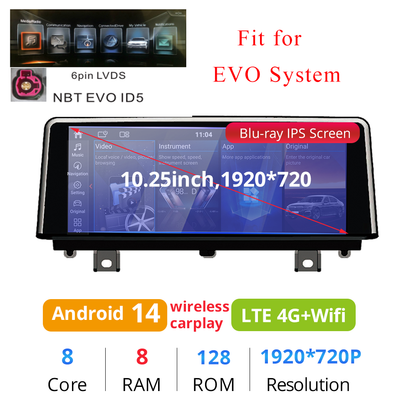 Wit-Up for BMW F30 F31 F32 F33 F34 F35 F36 10.25" Touch Screen Upgrade Radio Android 14 Aftermaket GPS Navi CarPlay Autoradio Car Stereo DVD Multimedia Player