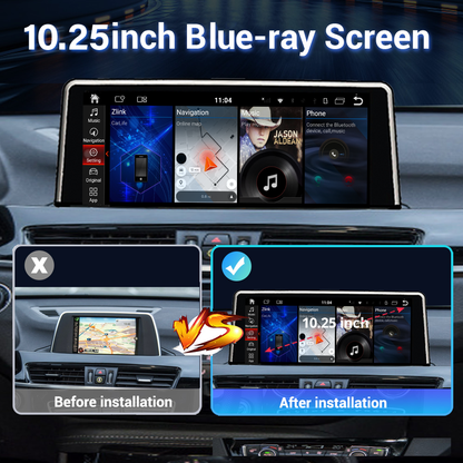Wit-Up for BMW X1 X2 F48 F49 F39 10.25" Touch Screen Upgrade Radio Android 14 Aftermaket GPS Navi CarPlay Autoradio Car Stereo DVD Multimedia Player Head Unit Screen Carplay Upgrade
