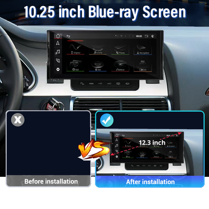 Wit-Up For Audi A6 C6 4F MMI (2003-2011) 12.3“ Touchscreen Upgrade Android Radio Aftermaket GPS Navi CarPlay Autoradio Car Stereo Car Multimedia Player