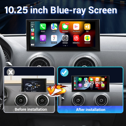 Wit-Up For Audi A3 8V MMI (2013-2020) 10.25“ Touchscreen Upgrade Android Radio Aftermaket GPS Navi CarPlay Autoradio Car Stereo Car Multimedia Player