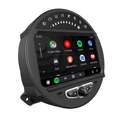 Wit-up 8-inch Touch Screen install 6.5-inch Mini Cooper R55 R56 R57 R58 R59 R60 R61 CIC Apple CarPlay Android Auto Split Screen Mirroring Full Screen Phones Navigation Waze Netflix Backup Cameras