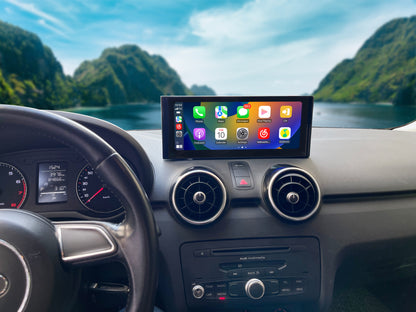 Top Audi A1 Radio Upgrade Head Unit 10.25" Touchscreen GPS Navi Autoradio Stereo Wireless Carplay Screen Youtube Mirroring Netflix Waze Spotify Google Maps 2010 2011 2012 2013 2014 2015 2016 2017 2018