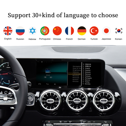 Adaptador Android CarPlay para Mercedes 12,3 "clase A W177 NTG6 MBUX Radio navegación actualización sistema Multimedia inalámbrico CarPlay 