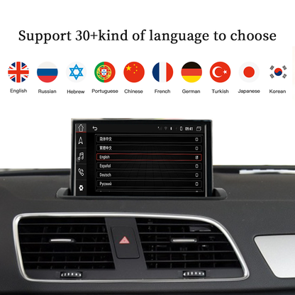 Wit-Up 8.8" Touchscreen GPS Navi Autoradio Stereo Wireless Carplay For Audi Q3 8U Sport MMI 2G MMI 3G  2011-2018  Youtube Apply Carplay AirPlay Mirroring Aftermarket Upgrade Radio