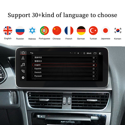 Wit-Up for Audi A4/A5 B8 B8.5 MMI (2009-2017) 10.25" Touchscreen GPS navi autoradio stereo wireless carplay  Youtube Apply Carplay Carplay Mirroring Mirroring Wired Android Netflix Waze