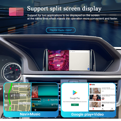 Wit-Up 7" HD Touchscreen for Benz E W212 A212 S212 E63 W207 S207 A207 Apple carplay Autoradio GPS Aftermarket Android Head Unit Navigation Car Stereo Youtube - Wit-Up Media Refit Tech