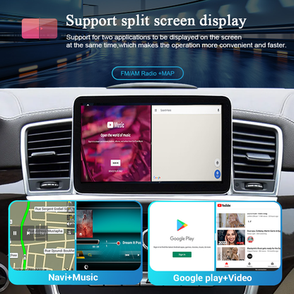 Wit-Up 9" Touchscreen GPS Navi Autoradio Stereo Wireless Carplay for Benz  ML W166 GL X166 2011 2012 2013 2014 2015  Youtube Apply Carplay Carplay Mirroring - Wit-Up Media Refit Tech