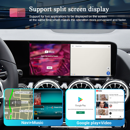 Adaptador Android CarPlay para Mercedes 12,3 "clase A W177 NTG6 MBUX Radio navegación actualización sistema Multimedia inalámbrico CarPlay 