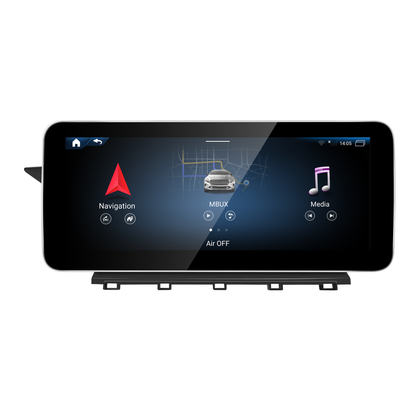 Mercedes GLK X204 NTG 4.5 install 10.25 Android Touch Screen Wireless Apple CarPlay Android Auto Split Screen Mode Samsung Phone Apps Mirror Full Screen Navigation Waze Netflix Spotify Backup Cameras
