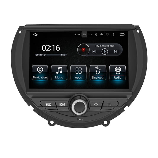 Wit-up Mini Cooper F60 Apple CarPlay install 7-inch Android Touch Screen Wireless Android Auto Netflix Navigation Vehicle Cameras Download Android Apps Games Music Movies TV Receive Calls Via Bluetooth Google Map YouTube TikTok