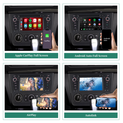 Wit-Up BMW E82 Radio Upgrade BMW 1 Series E81 E88 6.2 inch Car Stereo Wireless Apple CarPlay Android Auto Mirror Link RDS DVD 4G Wi-Fi Reverse Camera Navigation Bluetooth Music Aftermarket