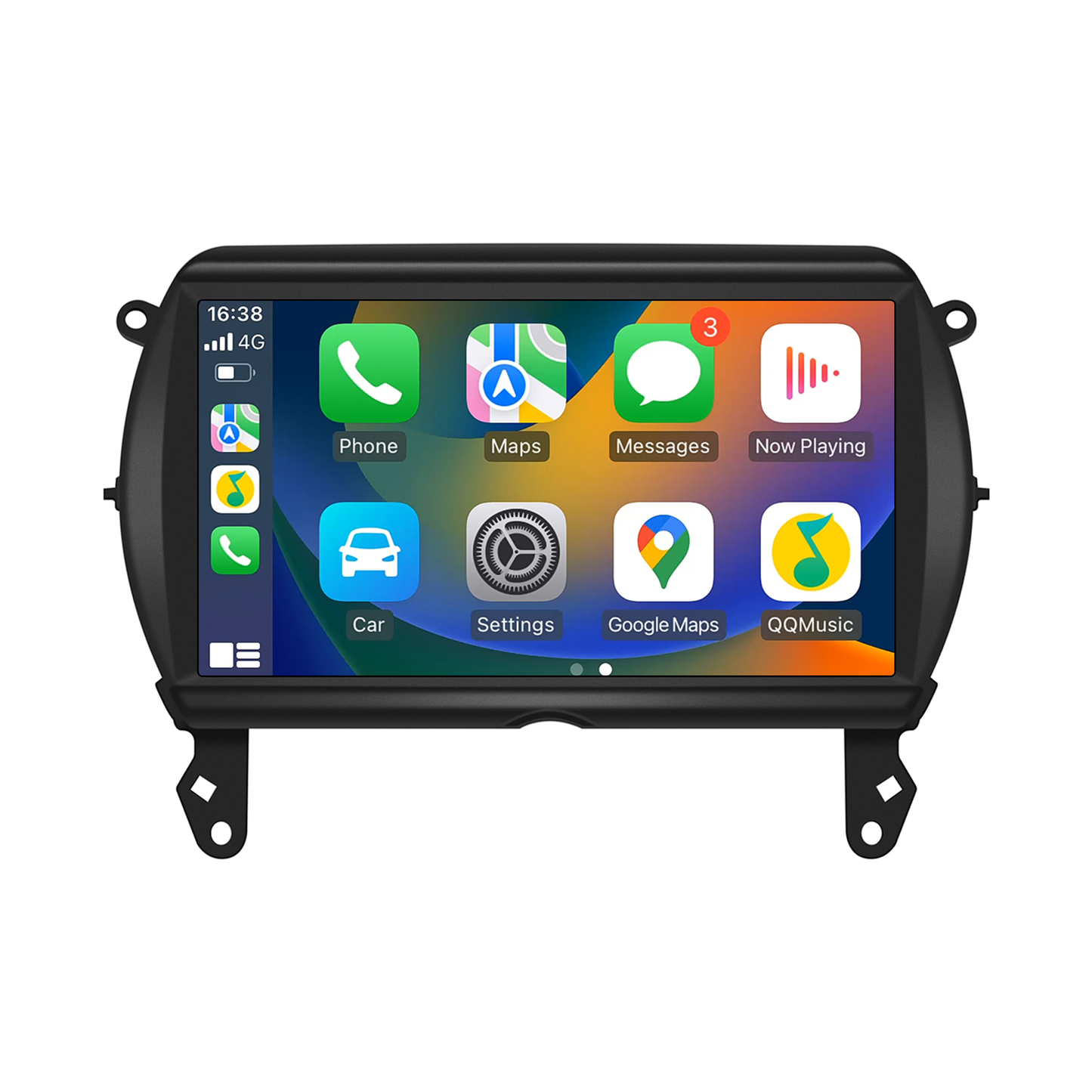 Wit-up 6.5 Mini Cooper NBT F60 Apple CarPlay Upgrade 7-inch Touch Screen Wireless Android Auto Netflix Navigation Google Maps Vehicle Cameras Android Apps Games Music Movies TV Receive Calls Via Bluetooth Google Map YouTube Tiktok
