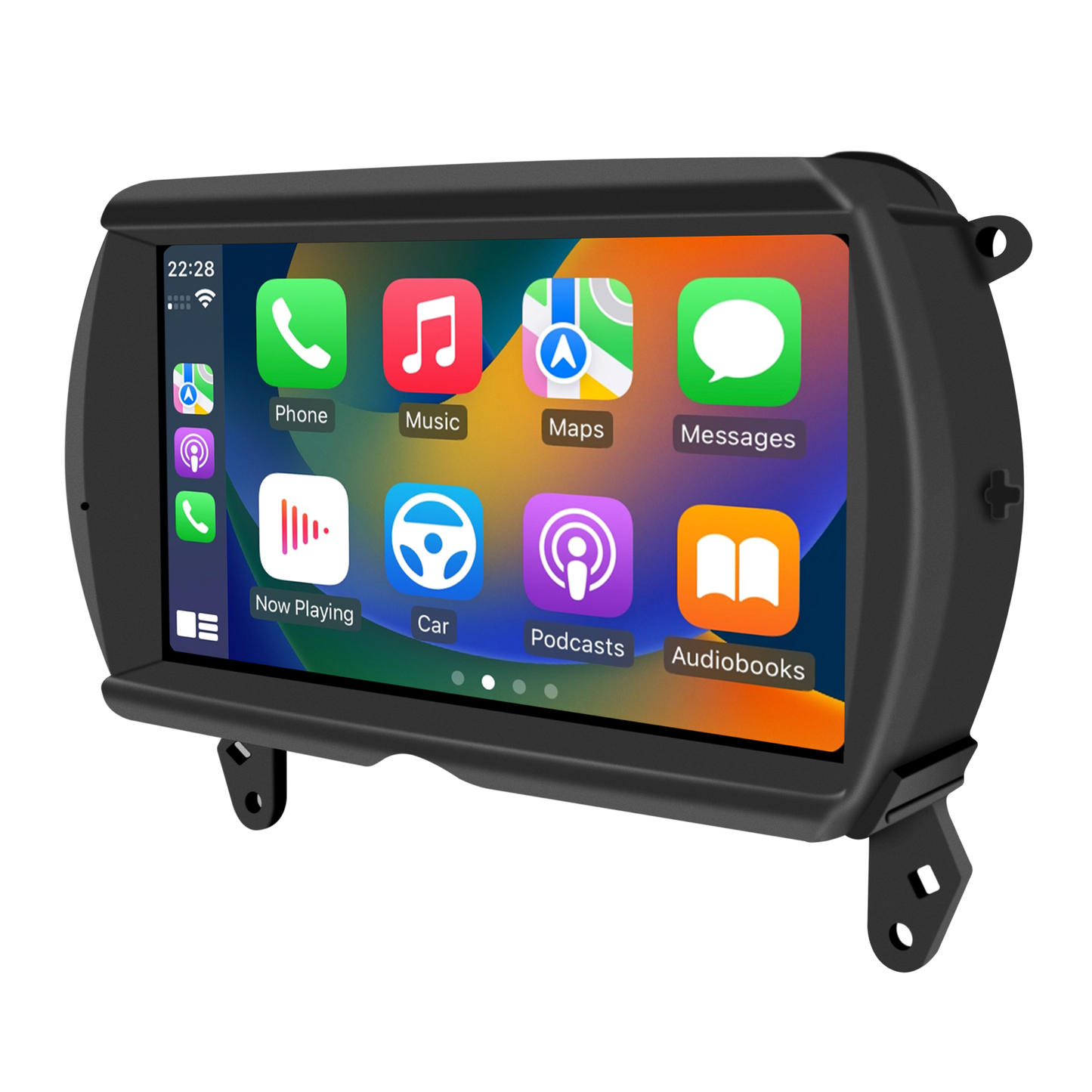 Wit-up 6.5 Mini Cooper NBT F60 Apple CarPlay Upgrade 7-inch Touch Screen Wireless Android Auto Netflix Navigation Google Maps Vehicle Cameras Android Apps Games Music Movies TV Receive Calls Via Bluetooth Google Map YouTube Tiktok