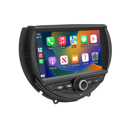 Wit-up Mini Cooper F54 Apple CarPlay install 7-inch Android Touch Screen Wireless Android Auto Netflix Navigation Vehicle Cameras Download Android Apps Games Music Movies TV Receive Calls Via Bluetooth Google Map YouTube TikTok