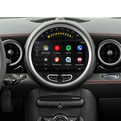 Wit-up 6.5 Mini Cooper CIC R56 Apple CarPlay Upgrade 8-inch Android Touch Screen Wireless Android Auto Facebook Navigation Vehicle Cameras Download Android Apps Games Music Movies Receive Calls Via Bluetooth