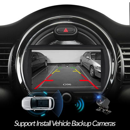 Wit-up Mini Cooper F54 Apple CarPlay install 7-inch Android Touch Screen Wireless Android Auto Netflix Navigation Vehicle Cameras Download Android Apps Games Music Movies TV Receive Calls Via Bluetooth Google Map YouTube TikTok