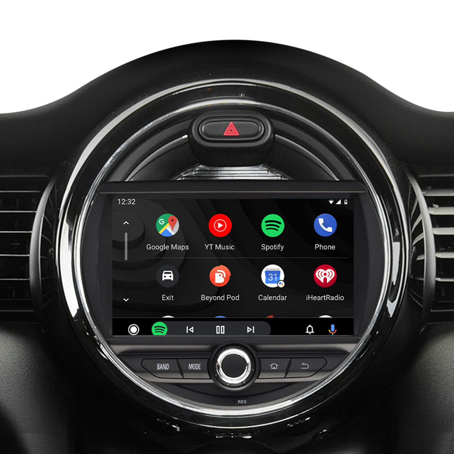 Wit-up Mini Cooper F54 Apple CarPlay install 7-inch Android Touch Screen Wireless Android Auto Netflix Navigation Vehicle Cameras Download Android Apps Games Music Movies TV Receive Calls Via Bluetooth Google Map YouTube TikTok