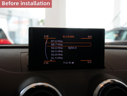 Top Audi A1 Radio Upgrade Head Unit 10.25" Touchscreen GPS Navi Autoradio Stereo Wireless Carplay Screen Youtube Mirroring Netflix Waze Spotify Google Maps 2010 2011 2012 2013 2014 2015 2016 2017 2018