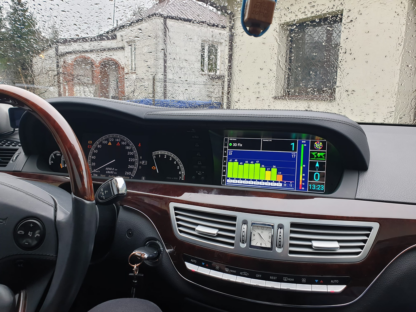 Wit-up para Benz S W221 CL W216 9,33 "Pantalla táctil actualización Android radio Aftermaket GPS Navi CarPlay Autoradio coche estéreo Multimedia