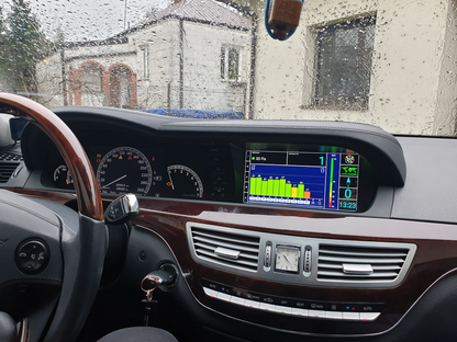 Wit-up para Benz S W221 CL W216 9,33 "Pantalla táctil actualización Android radio Aftermaket GPS Navi CarPlay Autoradio coche estéreo Multimedia