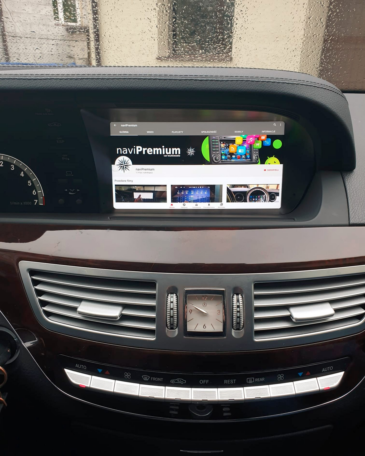Wit-up para Benz S W221 CL W216 9,33 "Pantalla táctil actualización Android radio Aftermaket GPS Navi CarPlay Autoradio coche estéreo Multimedia