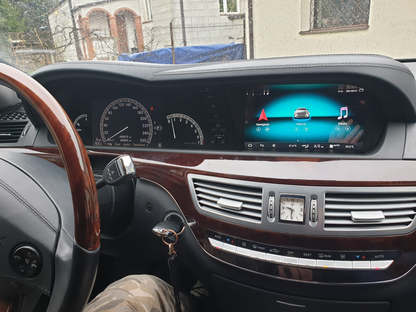 Wit-up para Benz S W221 CL W216 9,33 "Pantalla táctil actualización Android radio Aftermaket GPS Navi CarPlay Autoradio coche estéreo Multimedia