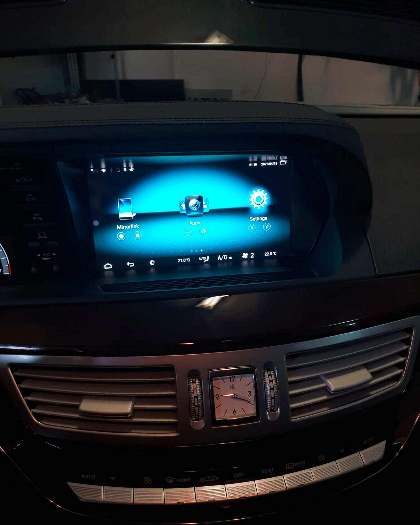 Wit-up para Benz S W221 CL W216 9,33 "Pantalla táctil actualización Android radio Aftermaket GPS Navi CarPlay Autoradio coche estéreo Multimedia