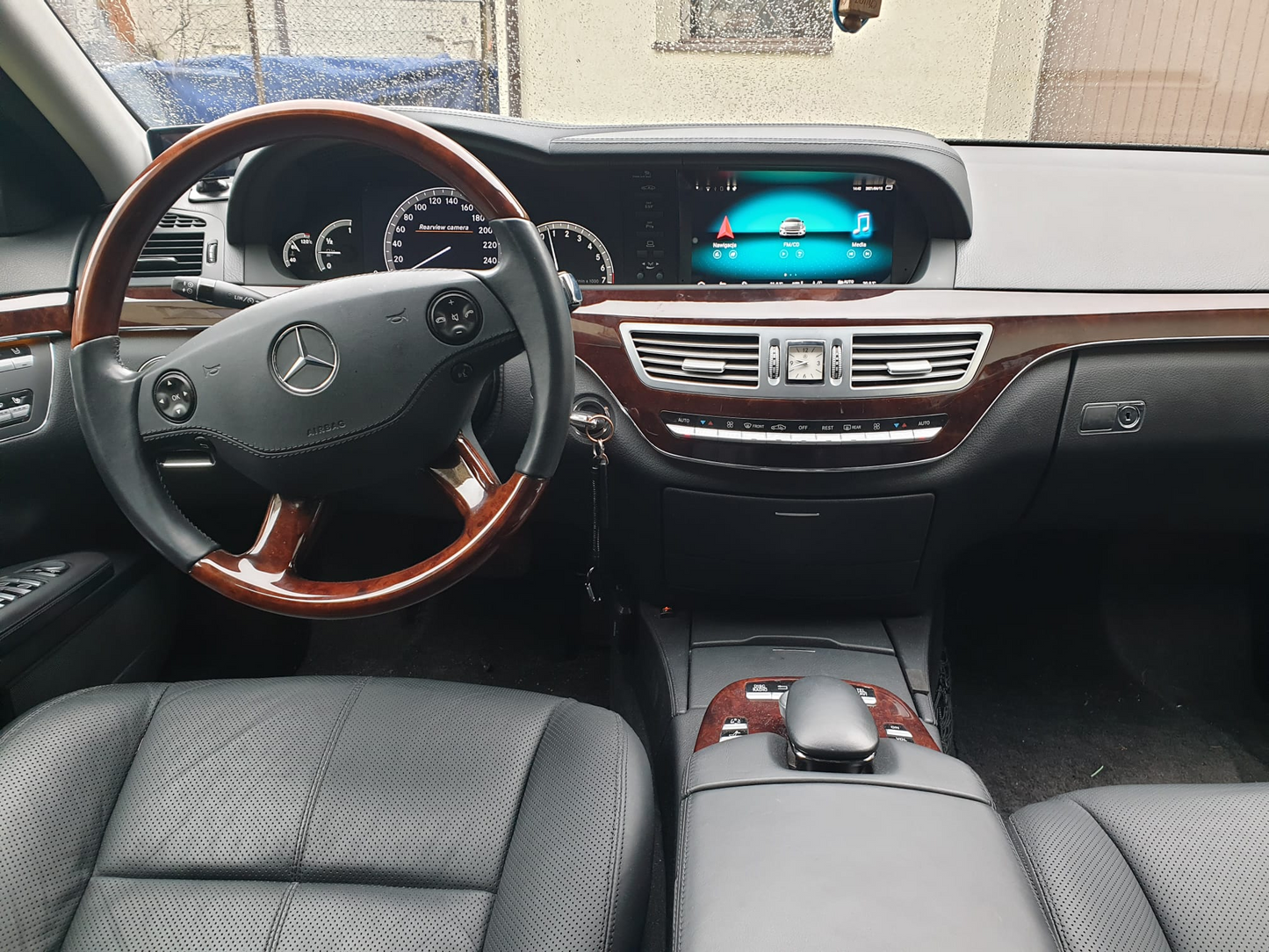Wit-up para Benz S W221 CL W216 9,33 "Pantalla táctil actualización Android radio Aftermaket GPS Navi CarPlay Autoradio coche estéreo Multimedia