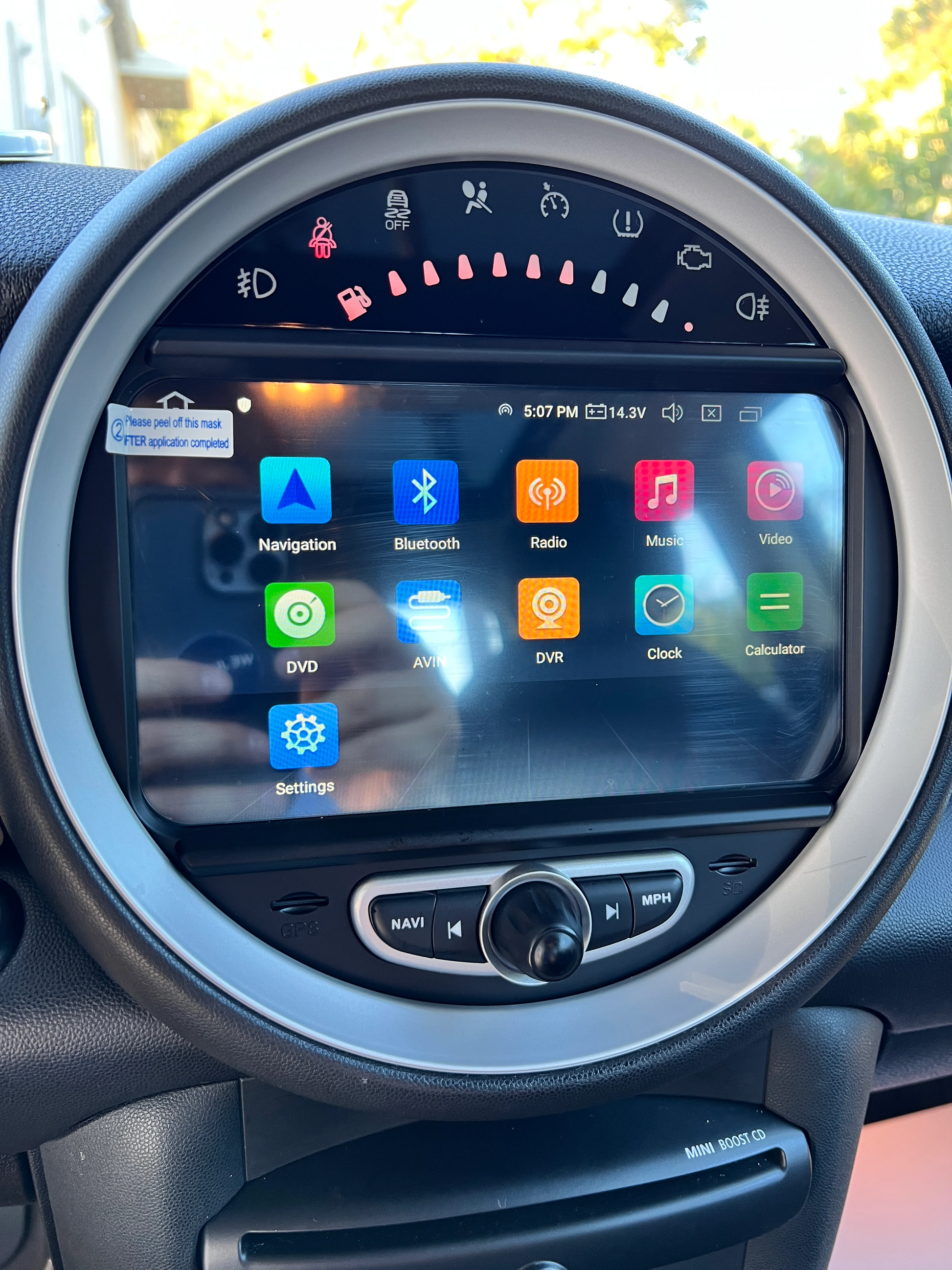 CarPlay Sans Fil Android Auto Pour Mini R55 R56 R57 R58 R59 R60