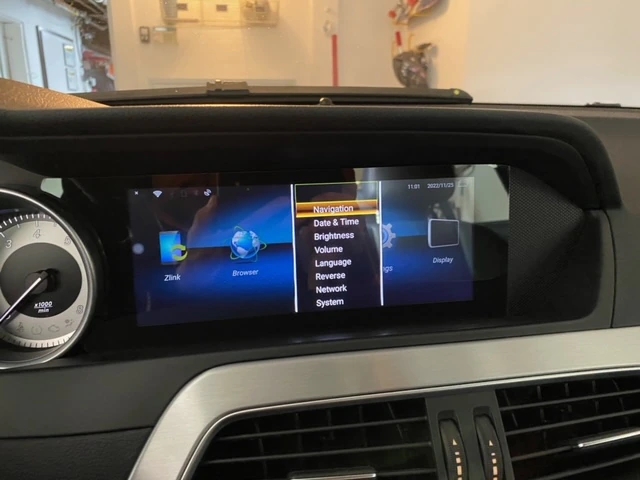 Gps Mercedes Classe C W204 NTG-4.5 Carplay Alkadyn 2011-2014