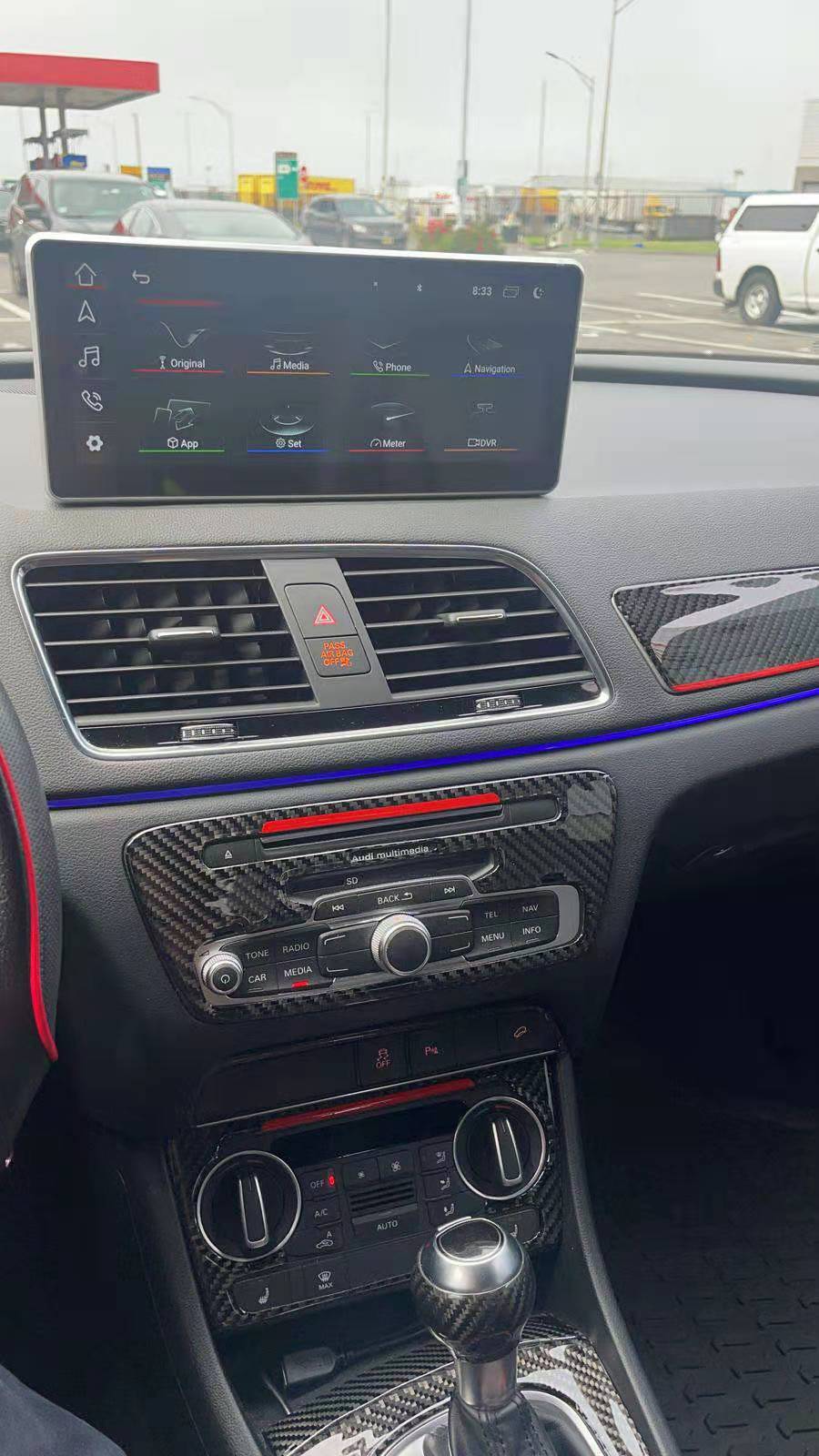 Wit-Up For 10.25” Touchscreen Audi Q3 8U MMI 2011-2018 Apply Carplay Android GPS navi autoradio stereo Youtube Apply Carplay Mirror Link android auto Netflix Waze Tiktok
