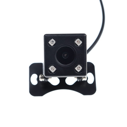Water proof 4 LED night vision car rear view camera parking reverse backup and front camera for all cars Universal Camera wide angle Guider line - Wit-Up Media Refit Tech