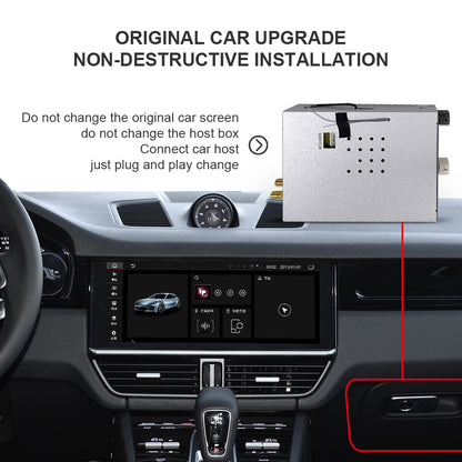 Wit-Up Air Carplay box MMI Carplay Android box for Porsche Cayenne Macan  2018-today PCM 5.0 youtu android auto CarPlay Android 13